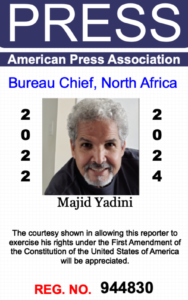 Majid Yadini, APA Press I.D.